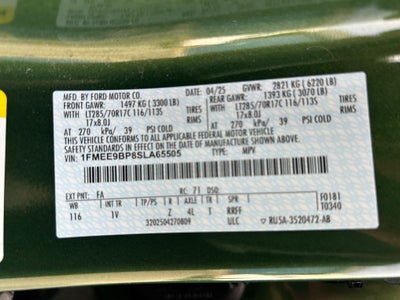 2025 Ford Bronco Badlands