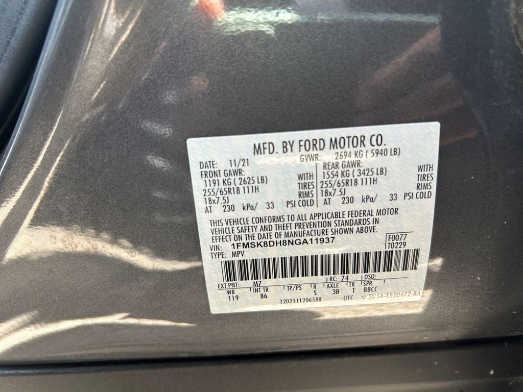 2022 Ford Explorer XLT