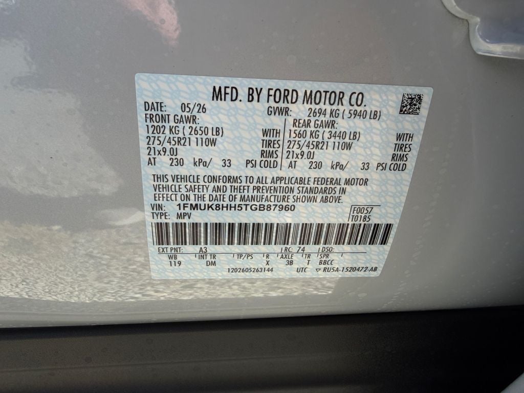 2026 Ford Explorer Platinum