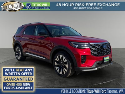 2026 Ford Explorer Platinum