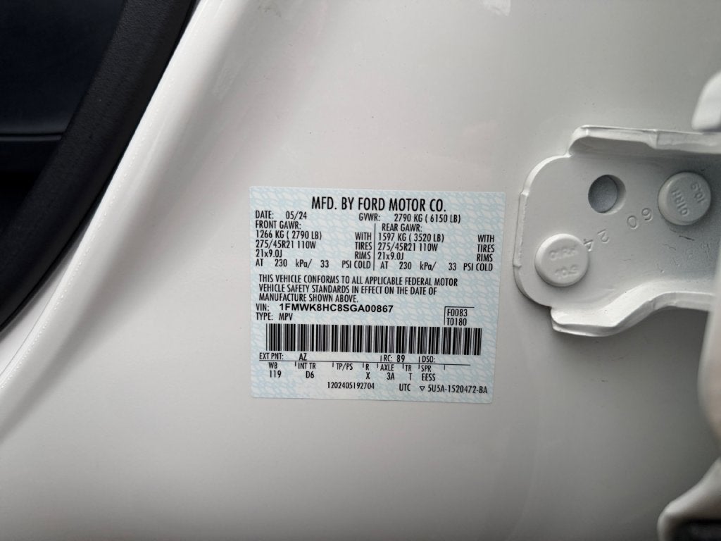 2025 Ford Explorer Platinum