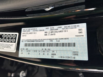 2026 Ford F-250SD Lariat