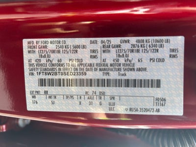 2025 Ford F-250SD Lariat