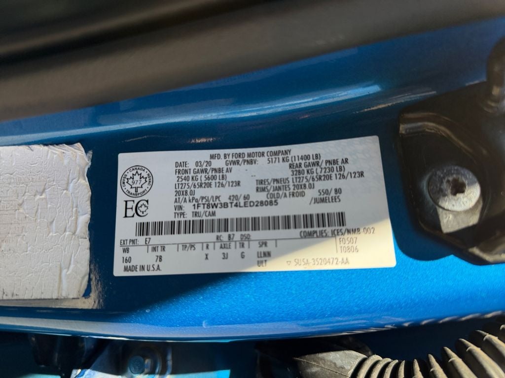 2020 Ford F-350SD Platinum