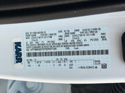 2026 Ford F-350SD XL DRW