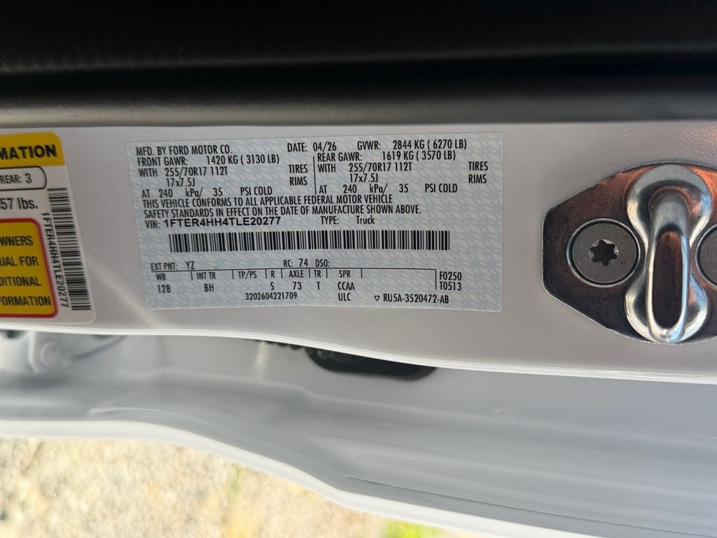 2026 Ford Ranger XLT
