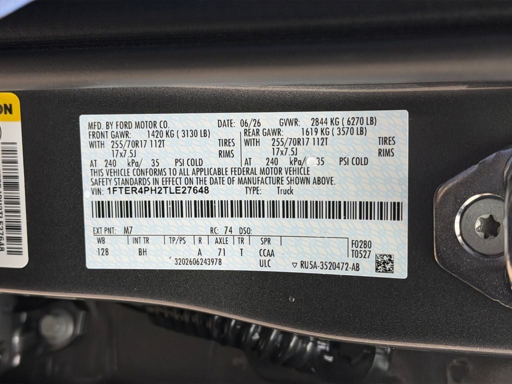 2026 Ford Ranger XL