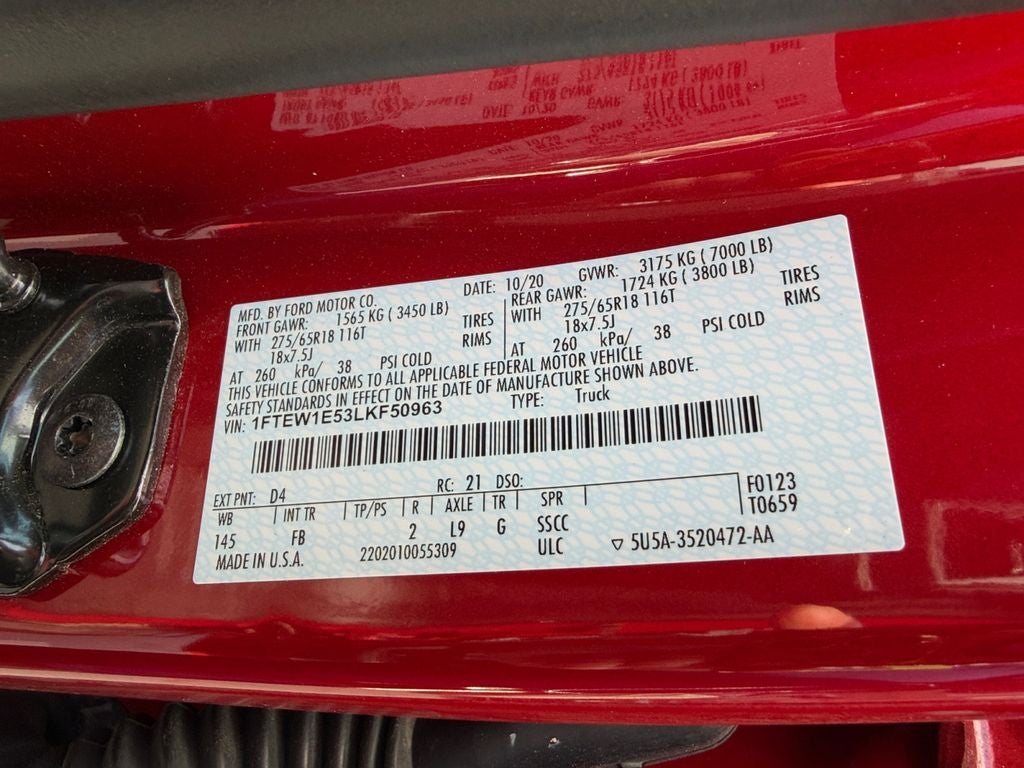 2020 Ford F-150 XLT