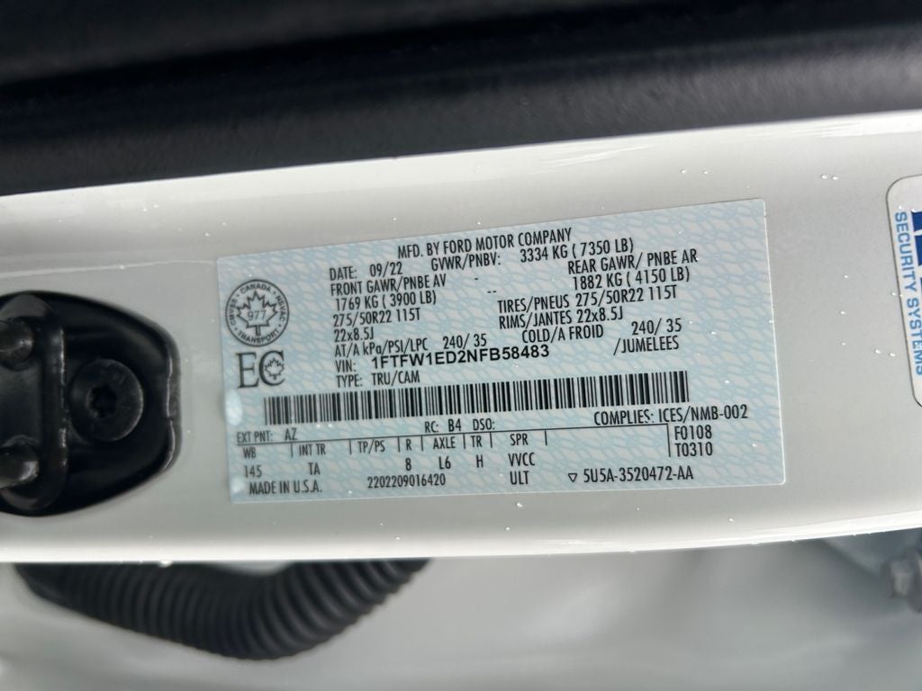 2022 Ford F-150 Limited
