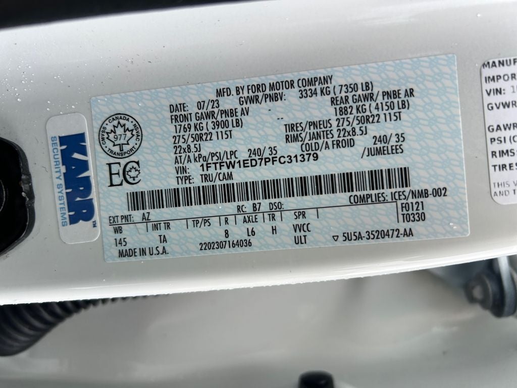 2023 Ford F-150 Limited