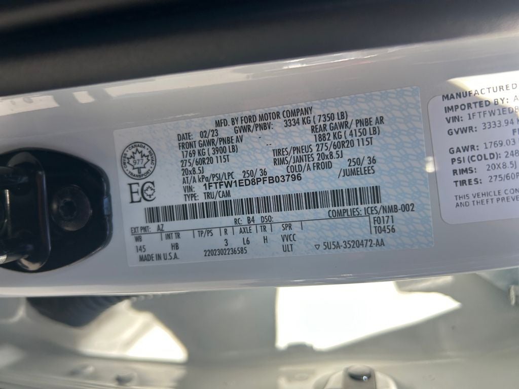 2023 Ford F-150 Lariat