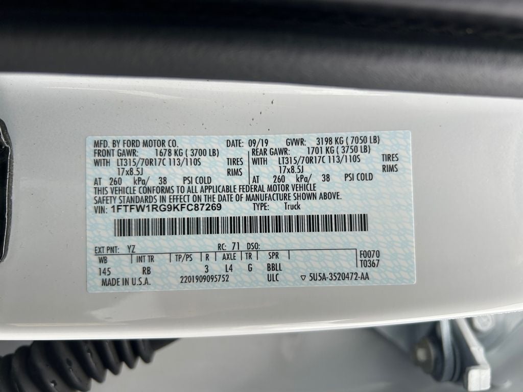 2019 Ford F-150 Raptor