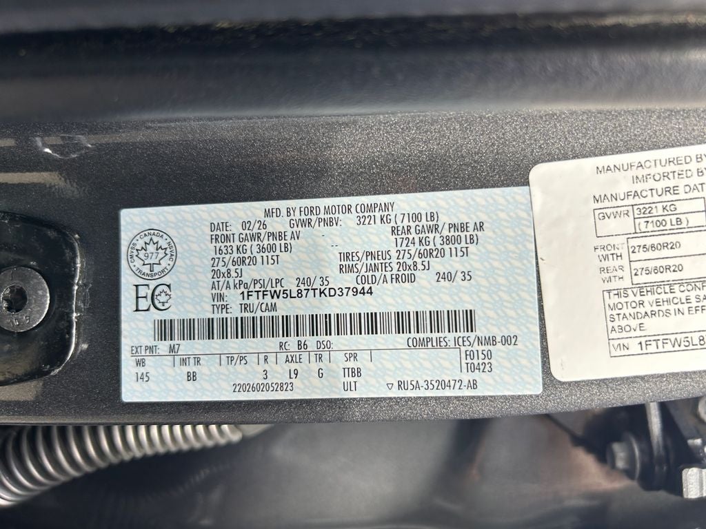 2026 Ford F-150 Lariat