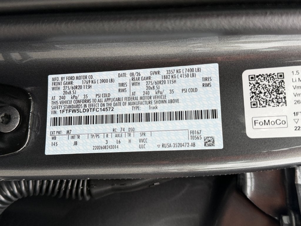 2026 Ford F-150 Lariat