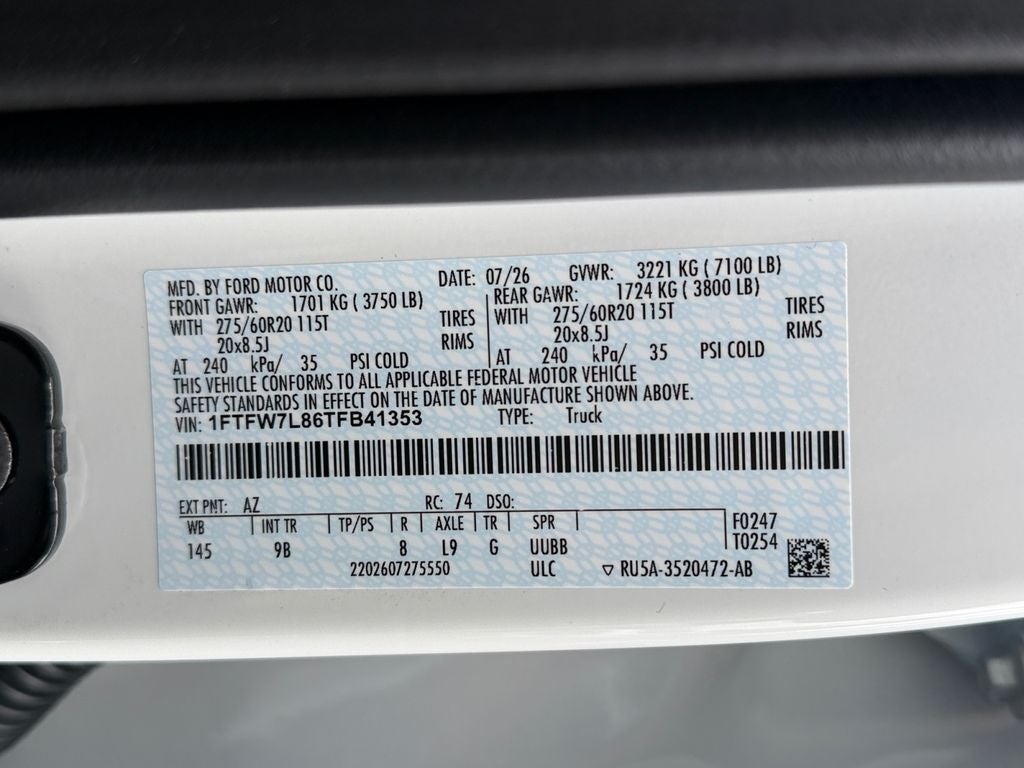 2026 Ford F-150 Platinum