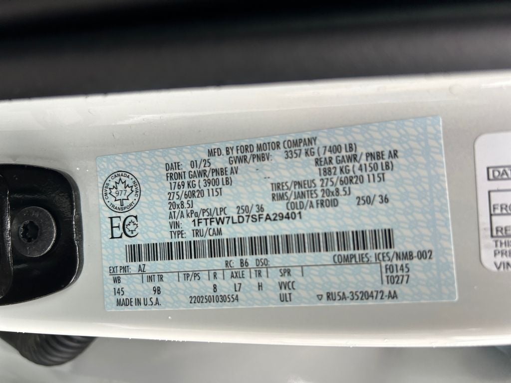 2025 Ford F-150 Platinum