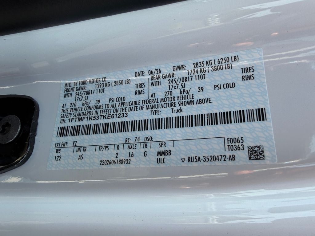 2026 Ford F-150 XL Ford Performance