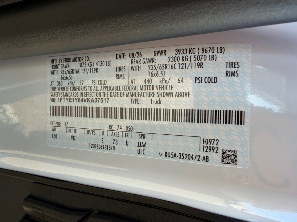 2027 Ford Transit-150 Base