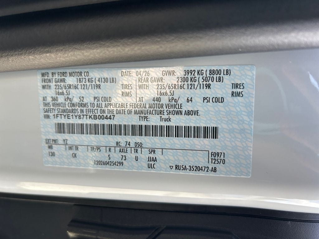 2026 Ford Transit-150 Base