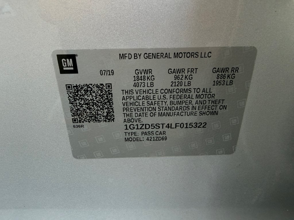 2020 Chevrolet Malibu LT