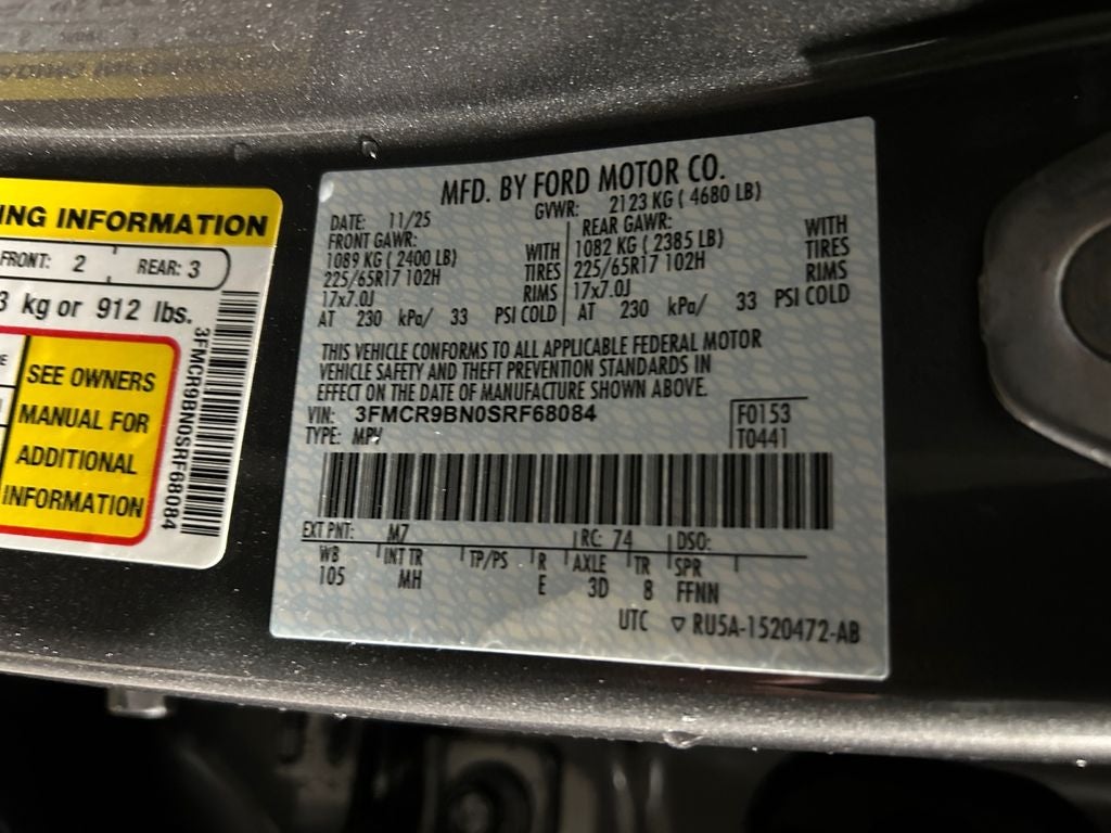 2025 Ford Bronco Sport Big Bend