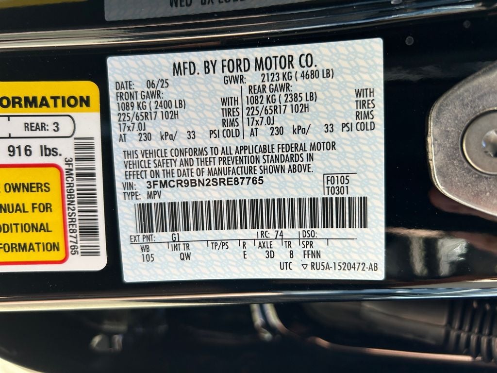 2025 Ford Bronco Sport Big Bend