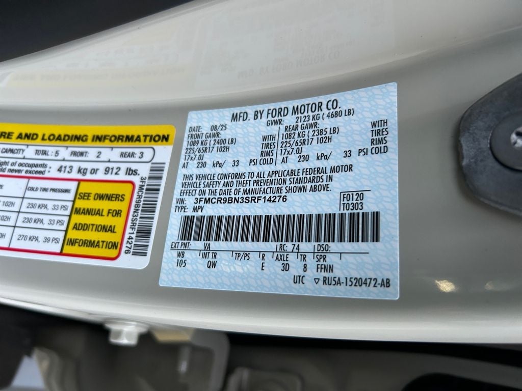 2025 Ford Bronco Sport Big Bend