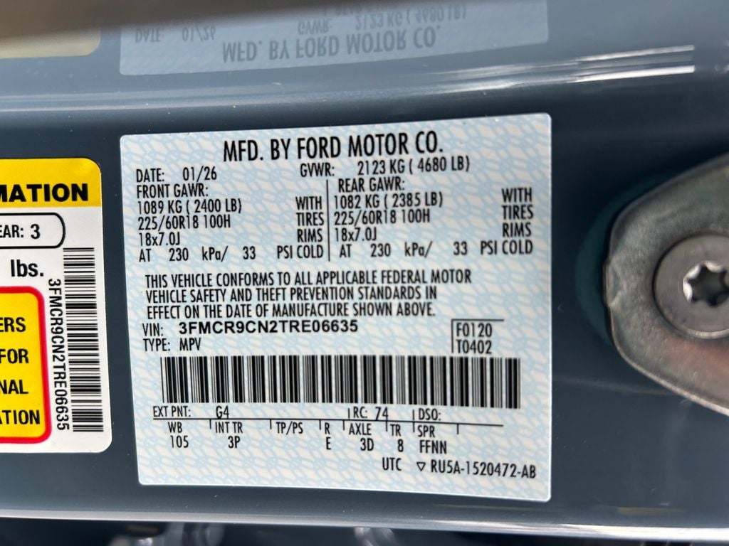 2026 Ford Bronco Sport Outer Banks