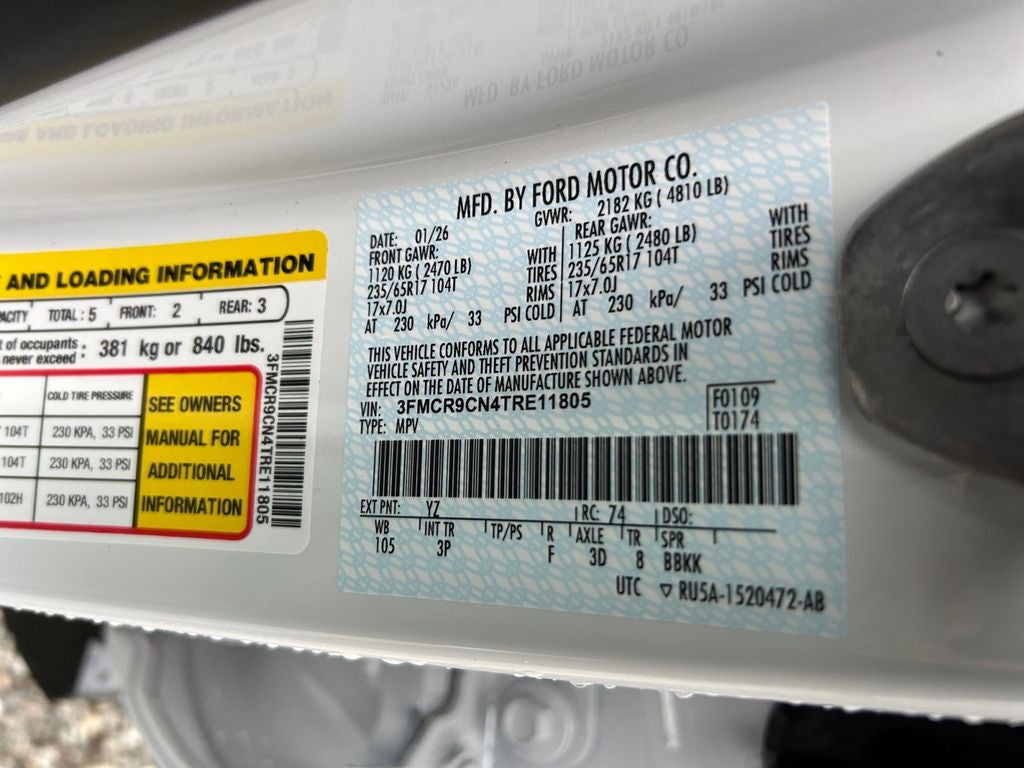 2026 Ford Bronco Sport Outer Banks