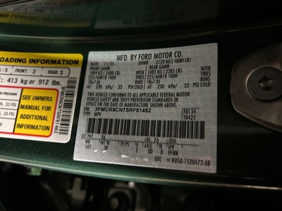 2025 Ford Bronco Sport Outer Banks