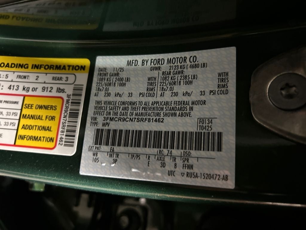 2025 Ford Bronco Sport Outer Banks