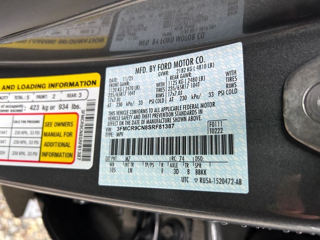 2025 Ford Bronco Sport Outer Banks