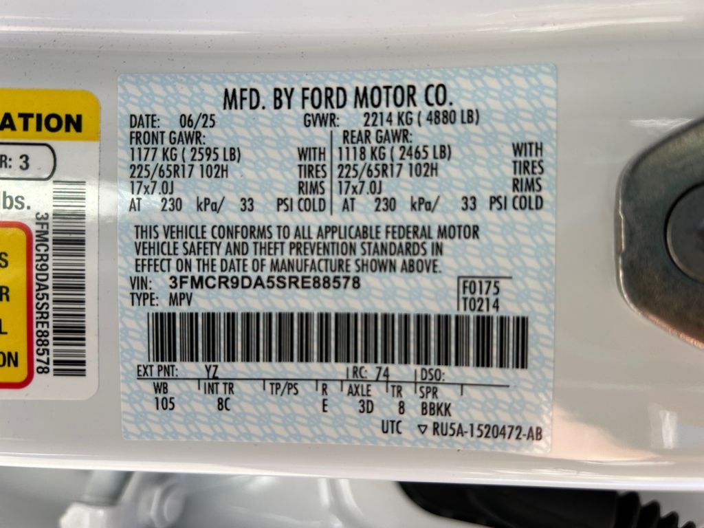 2025 Ford Bronco Sport Badlands