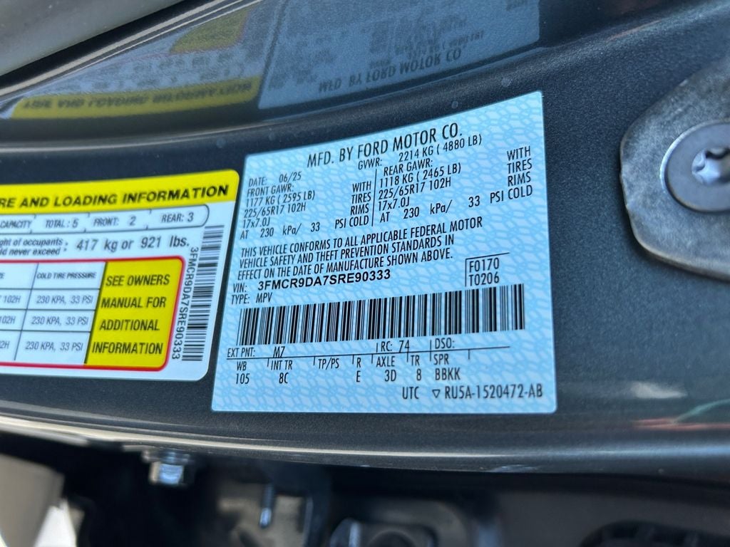 2025 Ford Bronco Sport Badlands