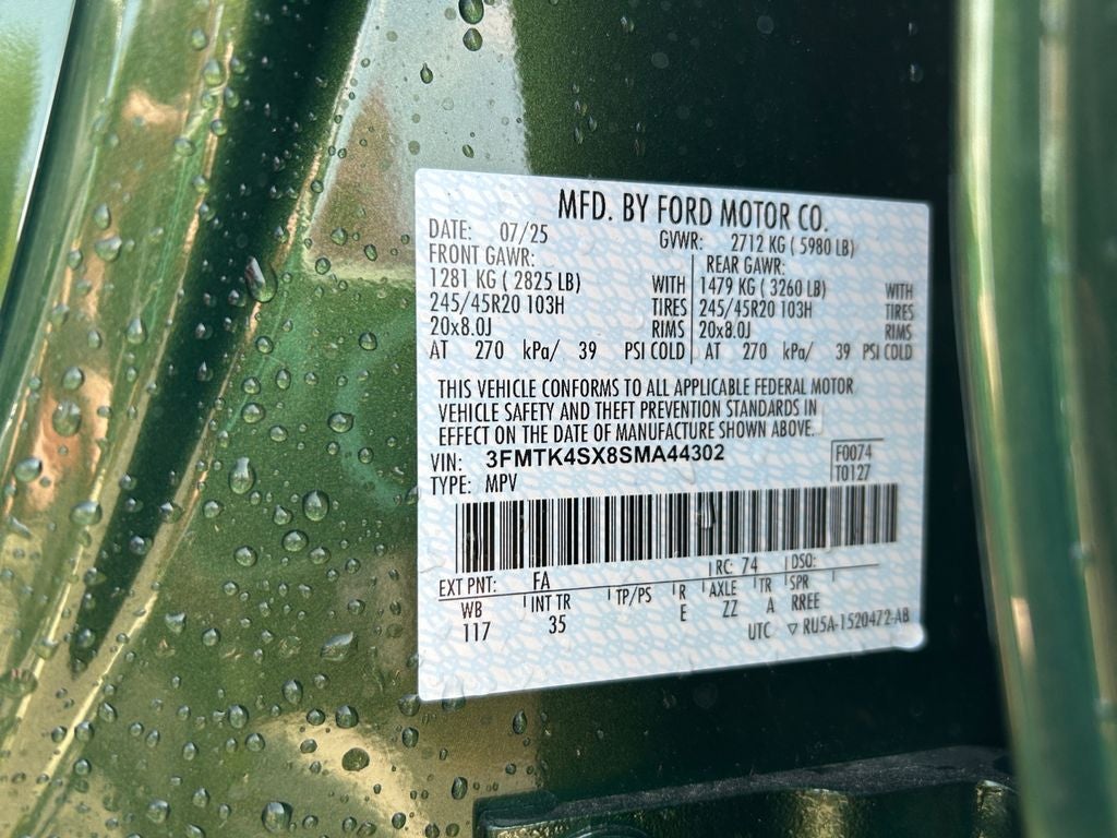 2025 Ford Mustang Mach-E GT