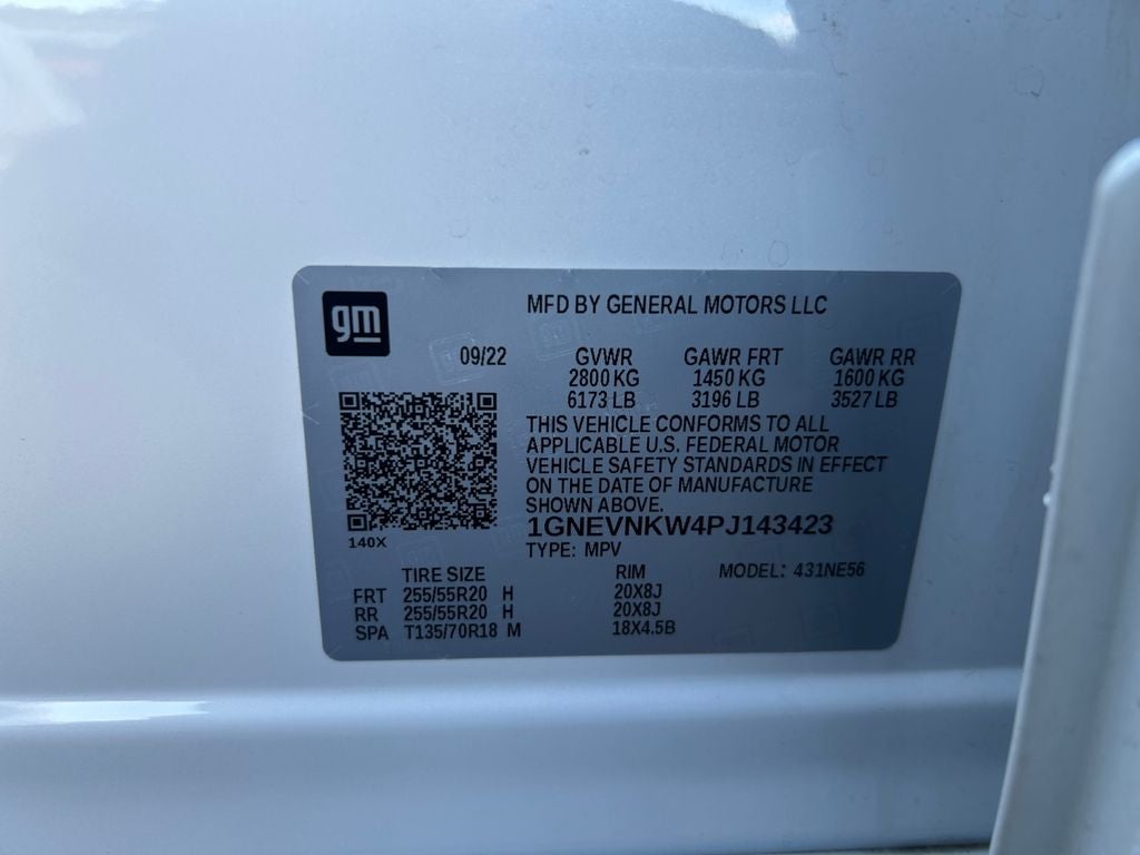 2023 Chevrolet Traverse High Country