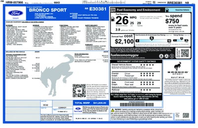 2024 Ford Bronco Sport Outer Banks