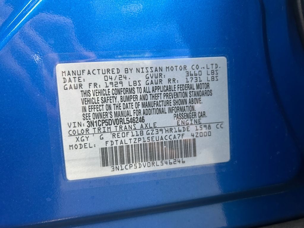 2024 Nissan Kicks SR