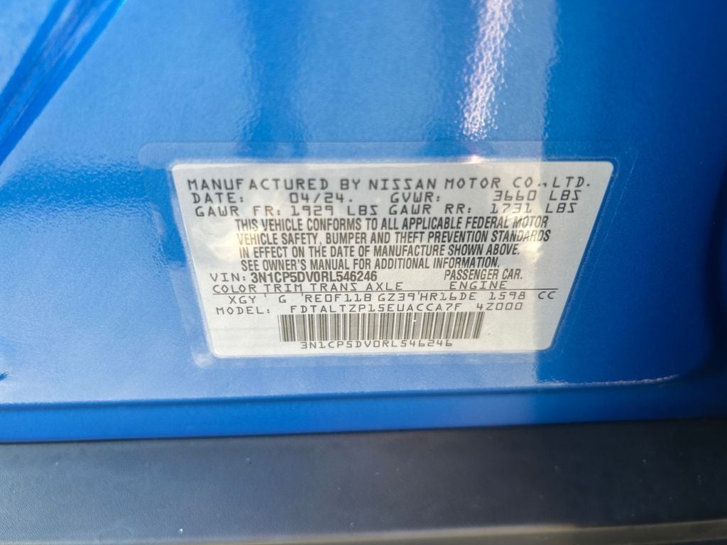 2024 Nissan Kicks SR