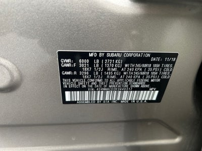 2019 Subaru Ascent Premium