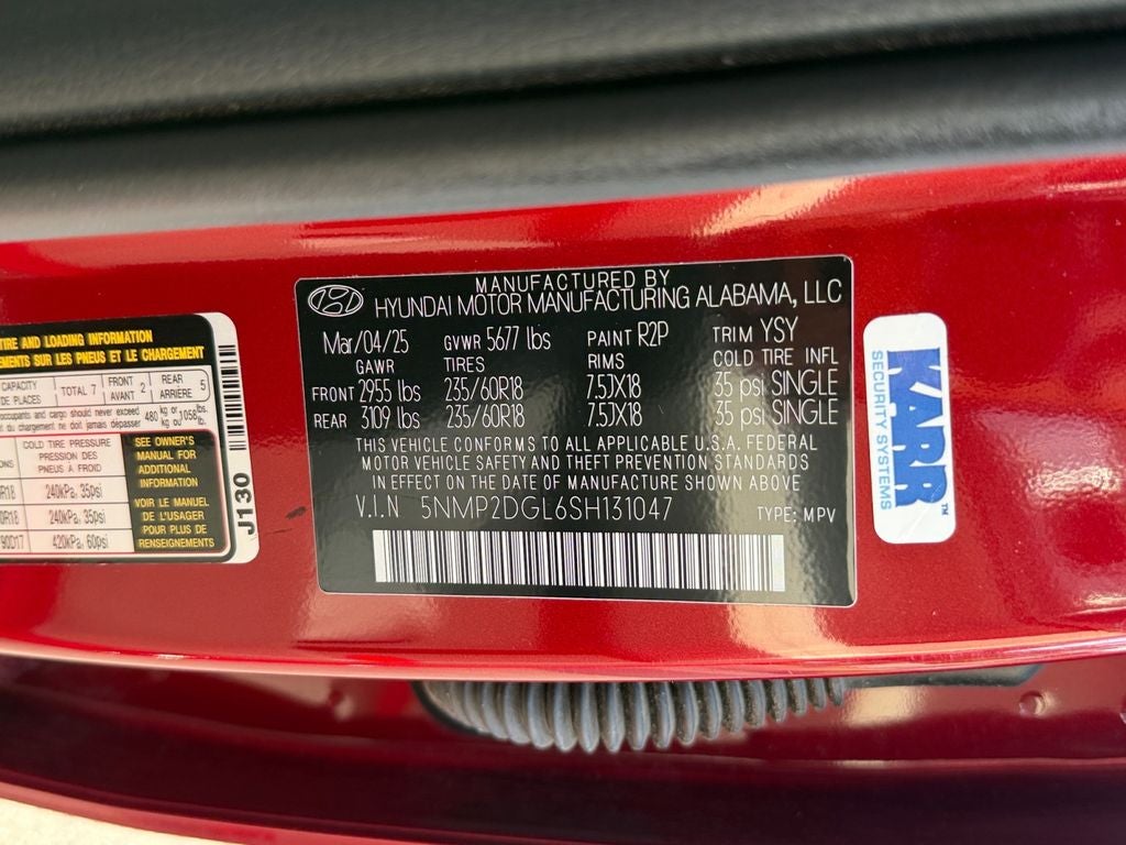 2025 Hyundai Santa Fe SEL