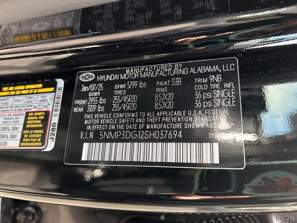 2025 Hyundai Santa Fe Hybrid Limited