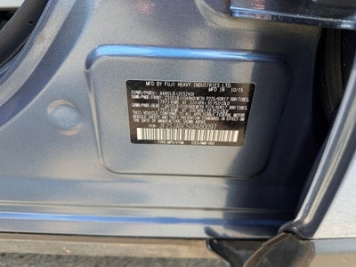2016 Subaru Forester 2.5i