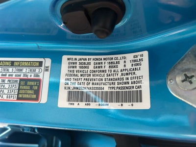 2010 Honda Insight EX