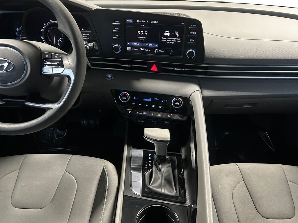 2023 Hyundai Elantra Hybrid Blue