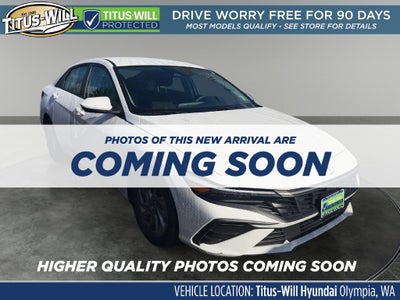 2024 Hyundai Elantra Hybrid Blue