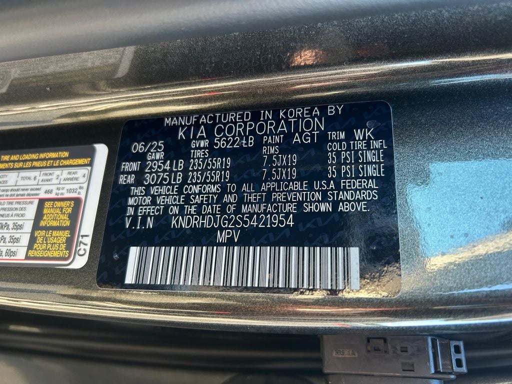 2025 Kia Sorento Hybrid EX