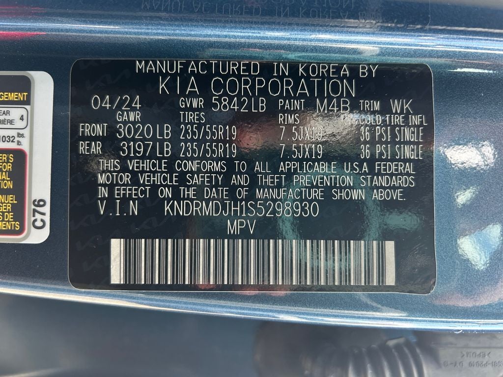 2025 Kia Sorento Plug-In Hybrid SX Prestige