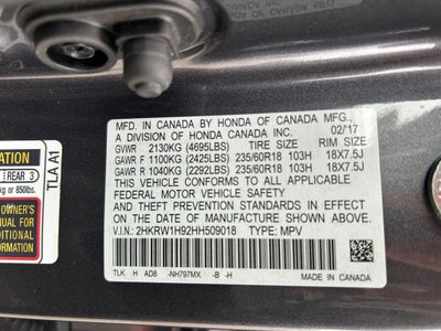 2017 Honda CR-V Touring