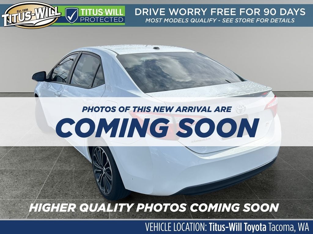 2016 Toyota COROLLA S Premium